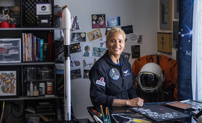 1st Black woman to pilot a US spacecraft lands new position at ASU