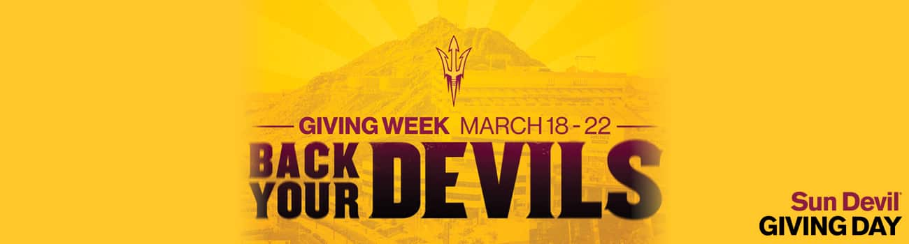 Giving Week: Back Your Devils