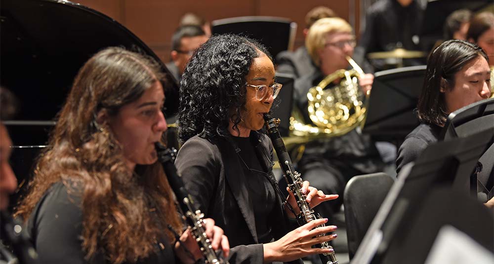 Band Program at School of Music, Dance and Theatre